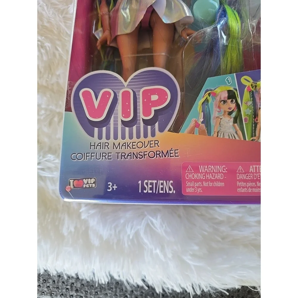 VIP‎ Girls Hair Makeover Megan Fashion Doll with 11